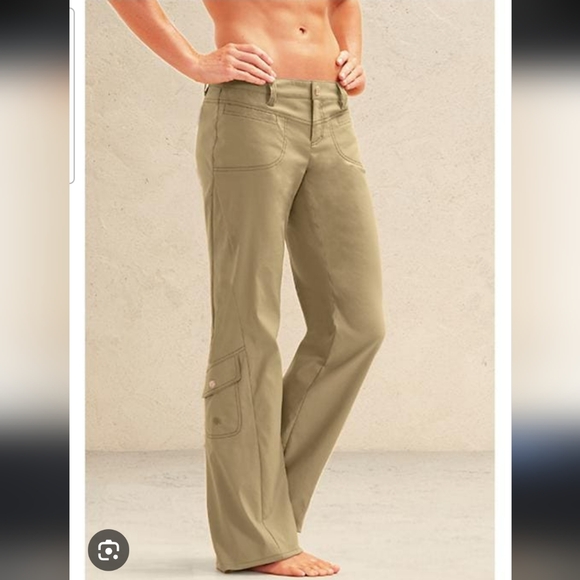 Athleta Low Rise Dipper Pant Size 4T Olive - Picture 1 of 11